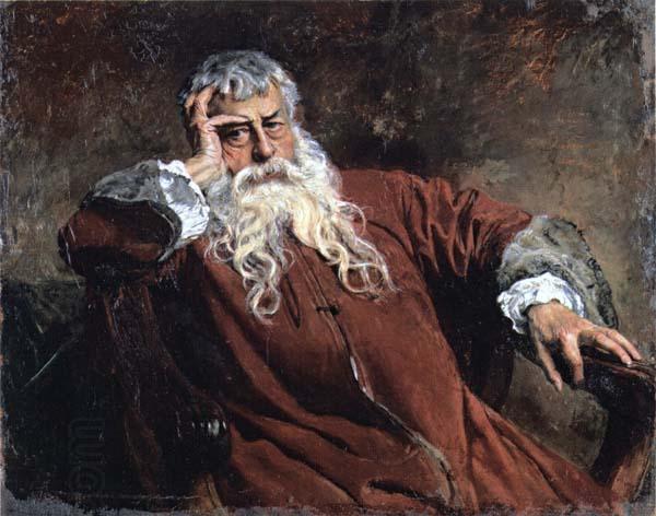 Ernest Meissonier Self-Portrait oil painting picture